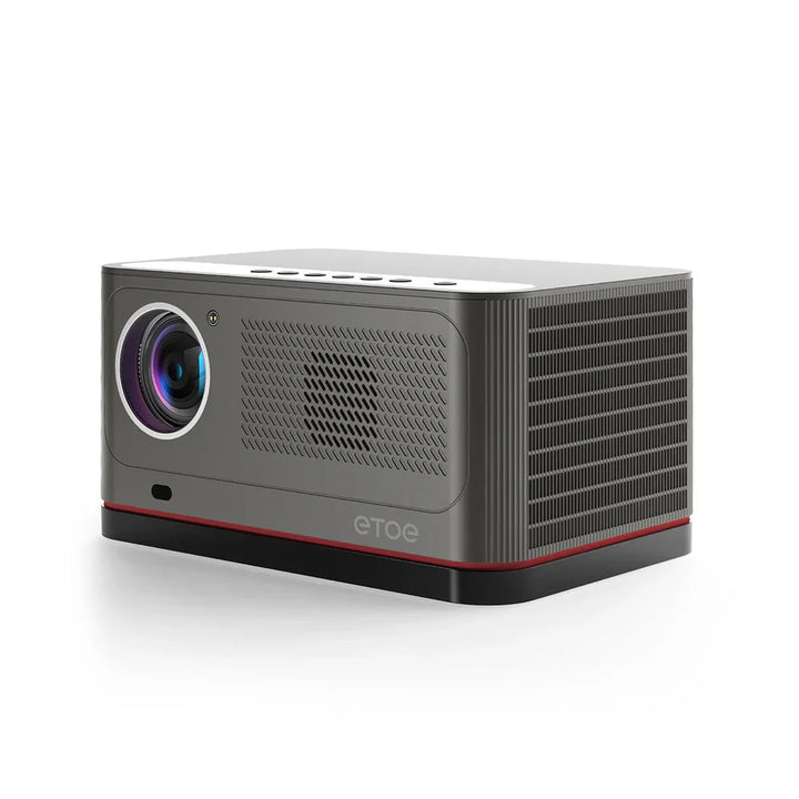ETOE Whale Pro TV Projector – Android System, 1080P Resolution, 1500 ANSI Lumens, 4K Compatible, Auto - Focus, 2 x 10W Speakers, Dual - Band Wi - Fi, + Free Gift - ETOE Projector