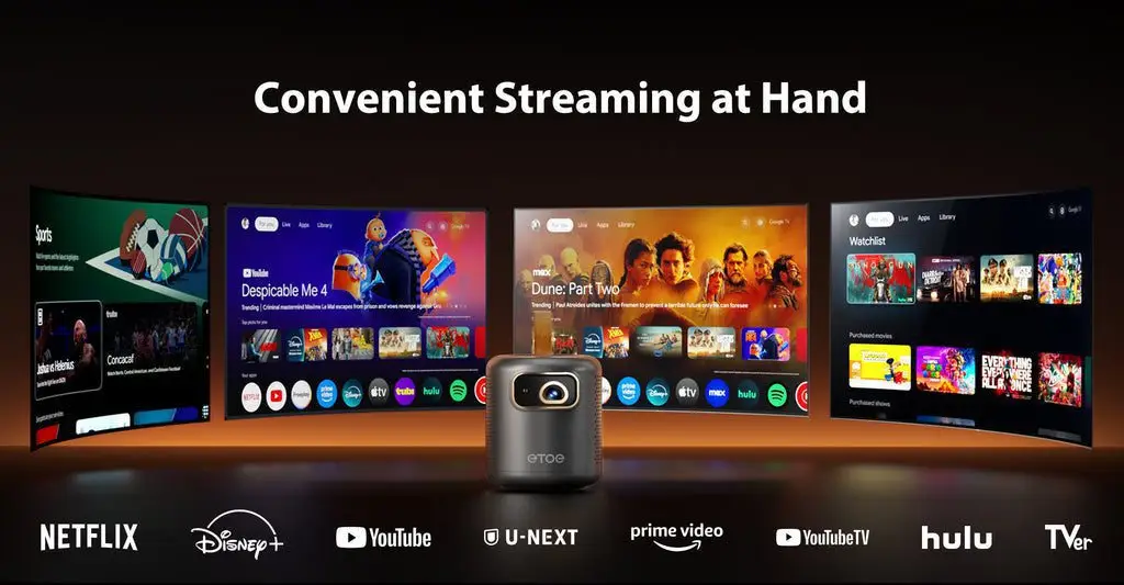 Convenient Streaming at Hand