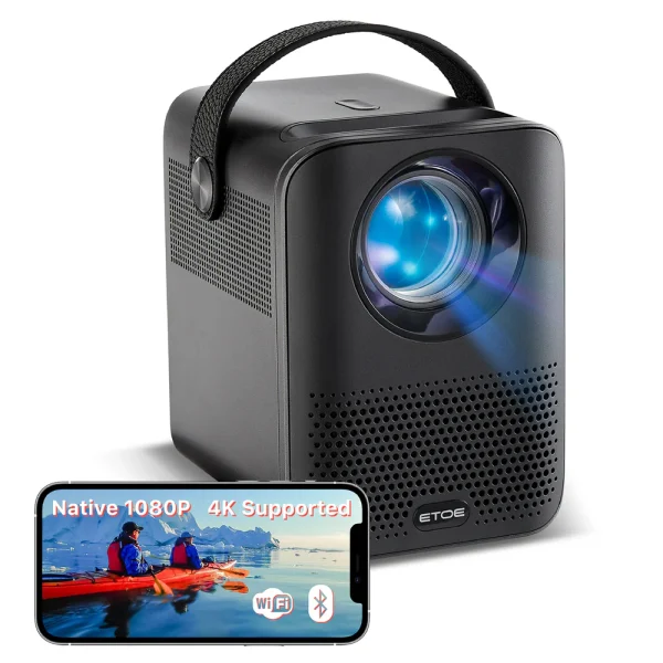 ETOE D2 Pro Android TV Projector - Image 3