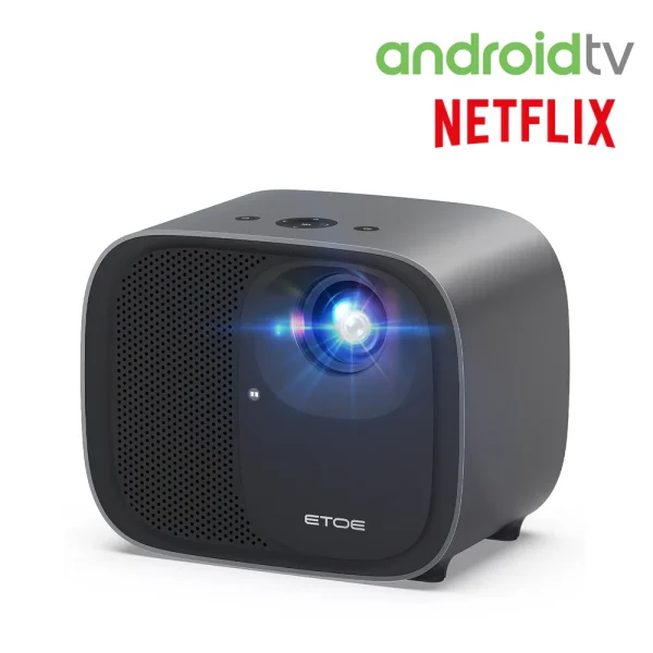 ETOE E3 Pro Android TV Projector - Image 3