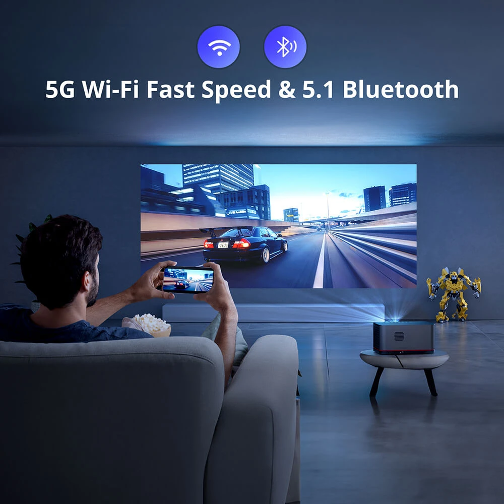 5G Wi-Fi Fast Speed & 5.1 Bluetooth