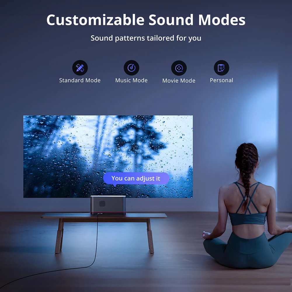 Customizable Sound Modes, Sound patterns tailored for you