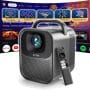 ETOE Seal Pro Smart Projector – Native 1080P, 4K Support, Google TV, 20W Dolby Sound, Autofocus, Wi-Fi & Bluetooth