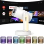 ETOE Starfish Android TV Projector – 1080P Smart Mini Projector with Netflix & YouTube Access, Wi-Fi, Bluetooth